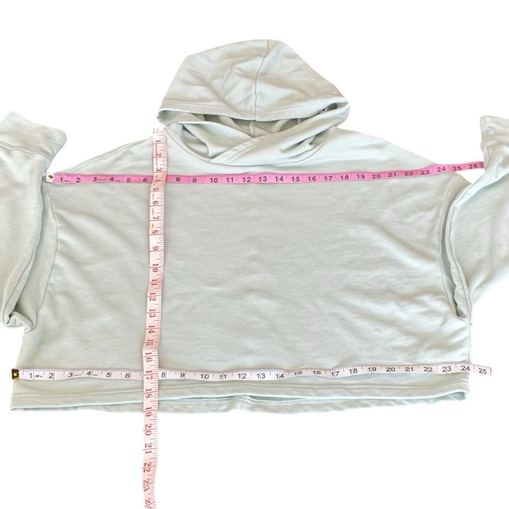Fabletics Cropped Hoodie in Light Blue - Size M - Picture 7 of 7